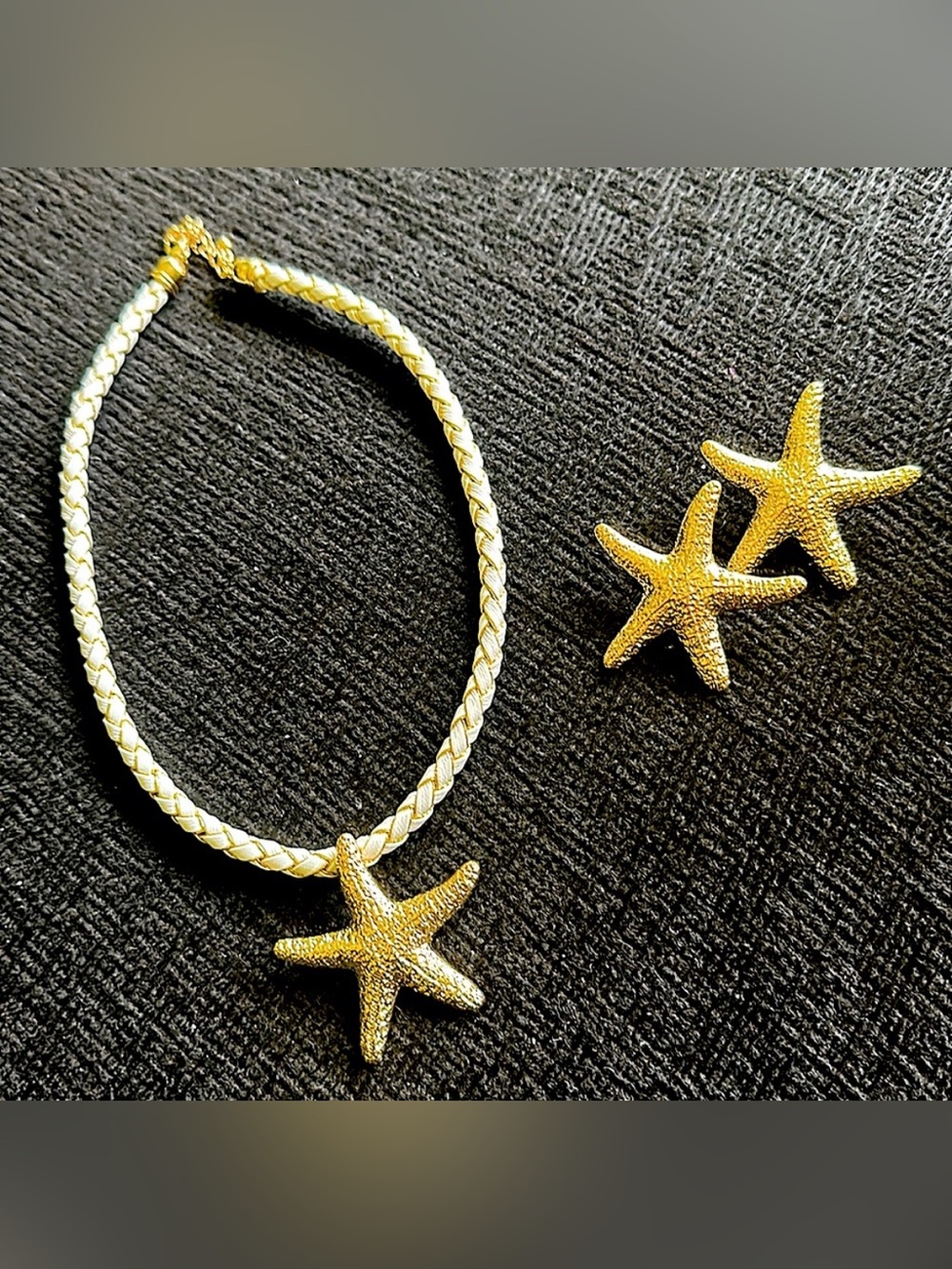Starfish Jewelry Set w/ Matching Bracelet